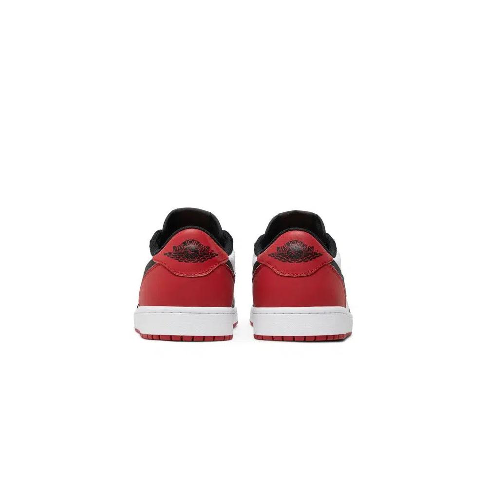 Кроссовки Air Jordan 1 Retro Low OG 'Black Toe' 6