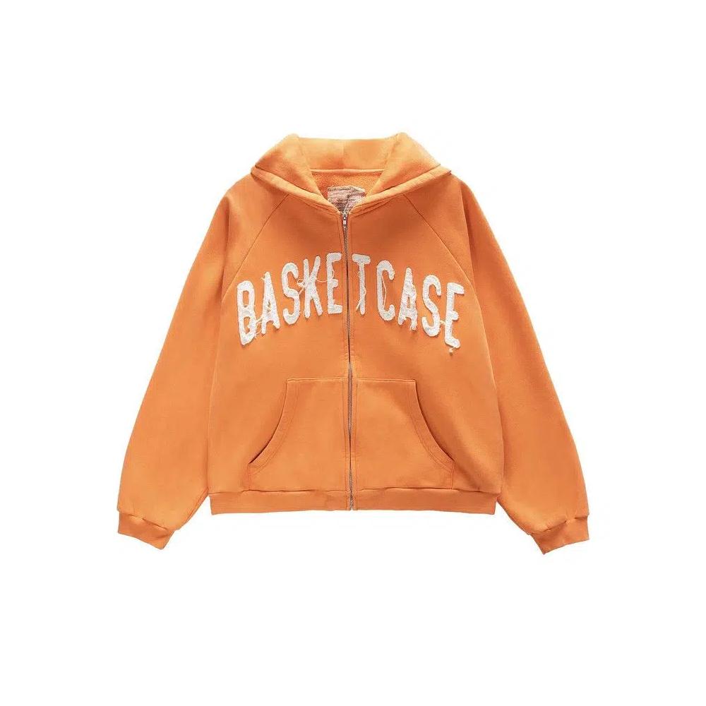 Топы Basketcase Gallery Dweller Zip Up 'Orange' 1