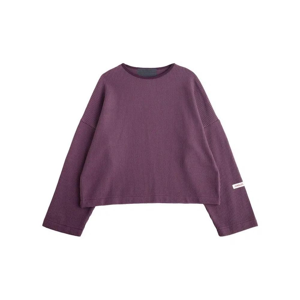 Топы Jungles Boxy Knit Sweater 'Purple' 1