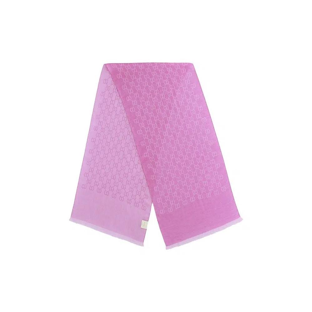 Шарфы Gucci GG Logo Scarf 'Roseate Pink' 2