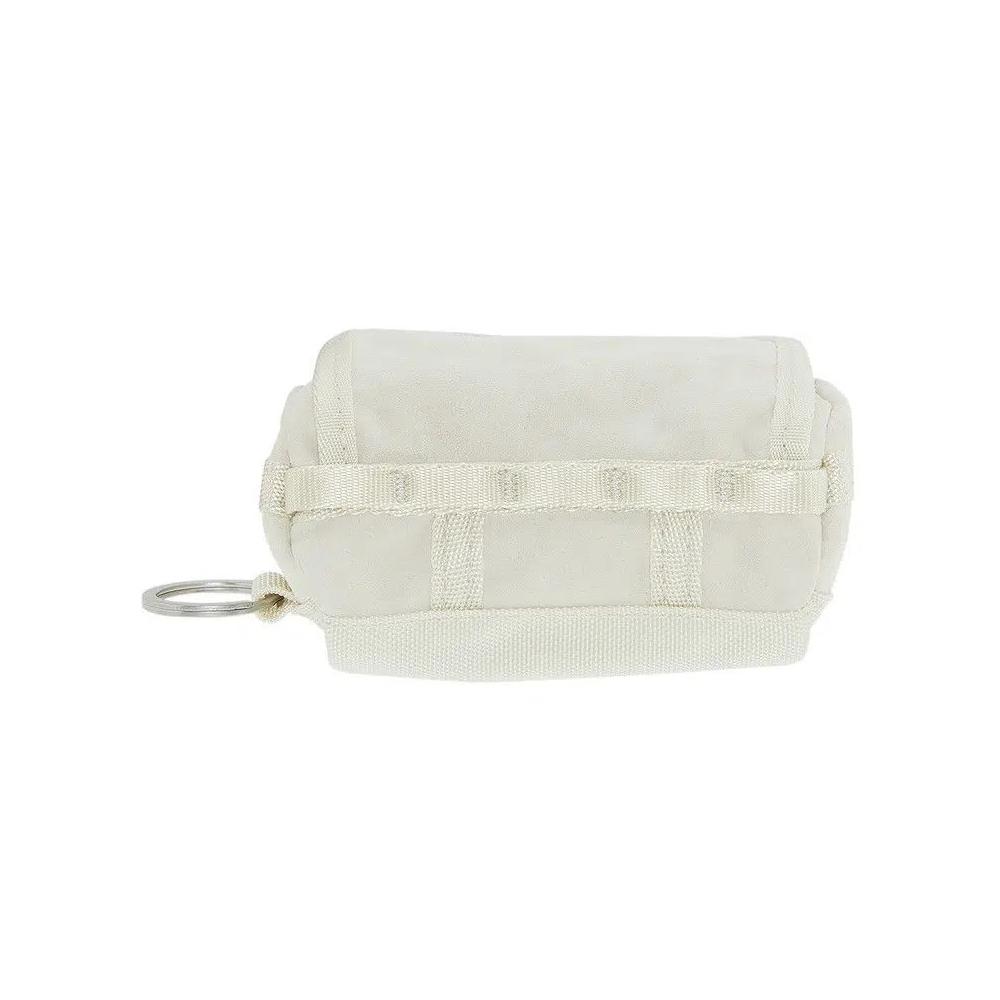 Брелоки и шнурки Supreme x The North Face Suede Base Camp Duffle Keychain «Stone» 2
