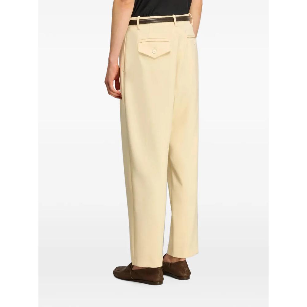 Tera pleated straight-leg trousers 3