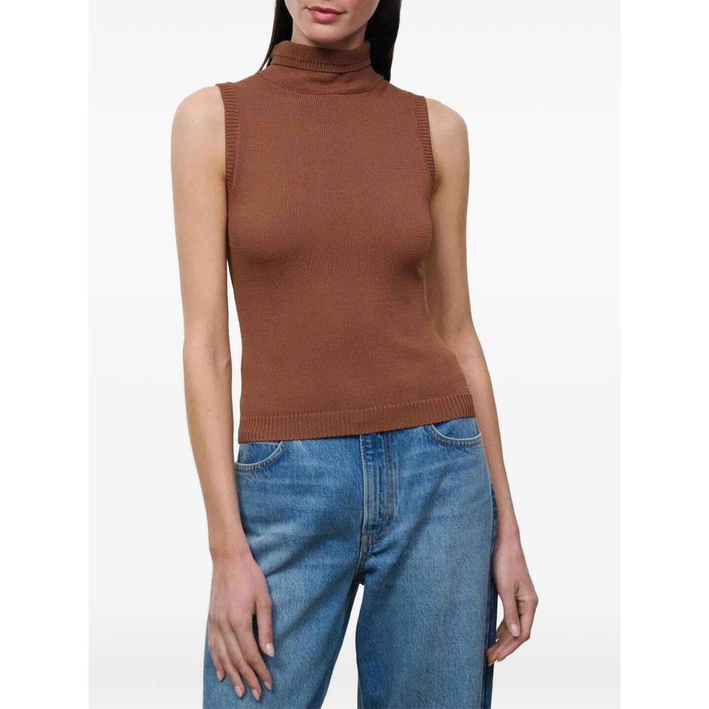 Montclair sleeveless roll-neck tank top 1
