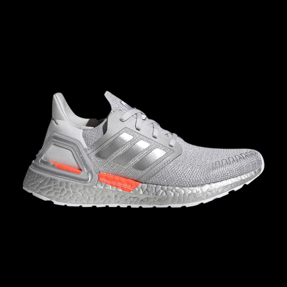 Кроссовки NASA x adidas UltraBoost 20 J 'Silver Metallic' 1