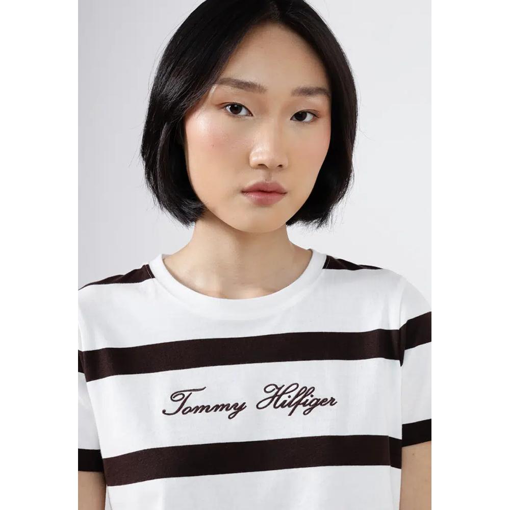 Футболка с круглым вырезом Logo Jersey Crew Neck - Tommy Mainline 3