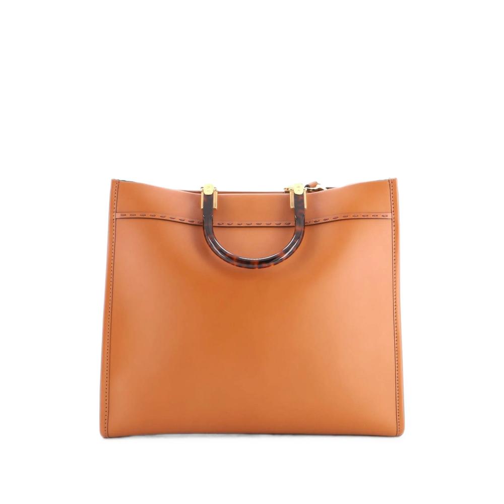 Sunshine Shopper Leather Medium tote bag 2