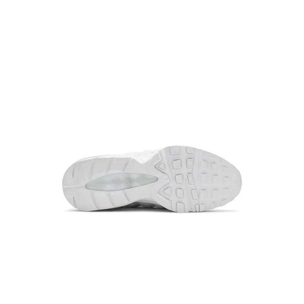 Кроссовки Nike Air Max 95 GS 'White Metallic Silver' 4