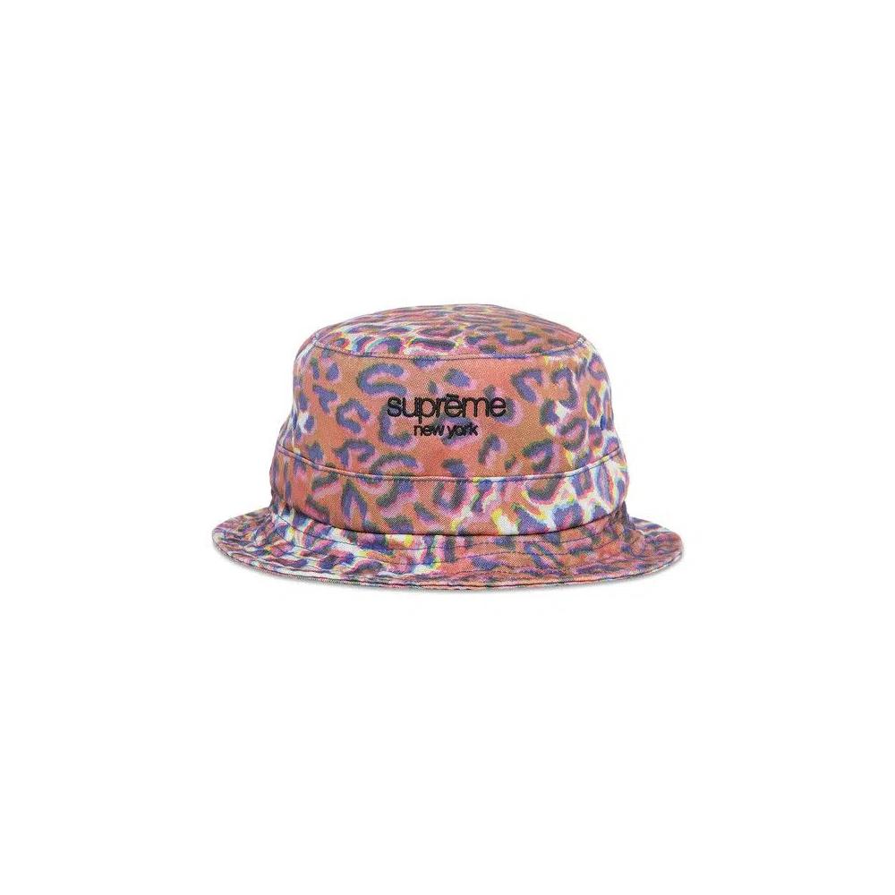 Панама Supreme Classic Logo Crusher 'Leopard' 1