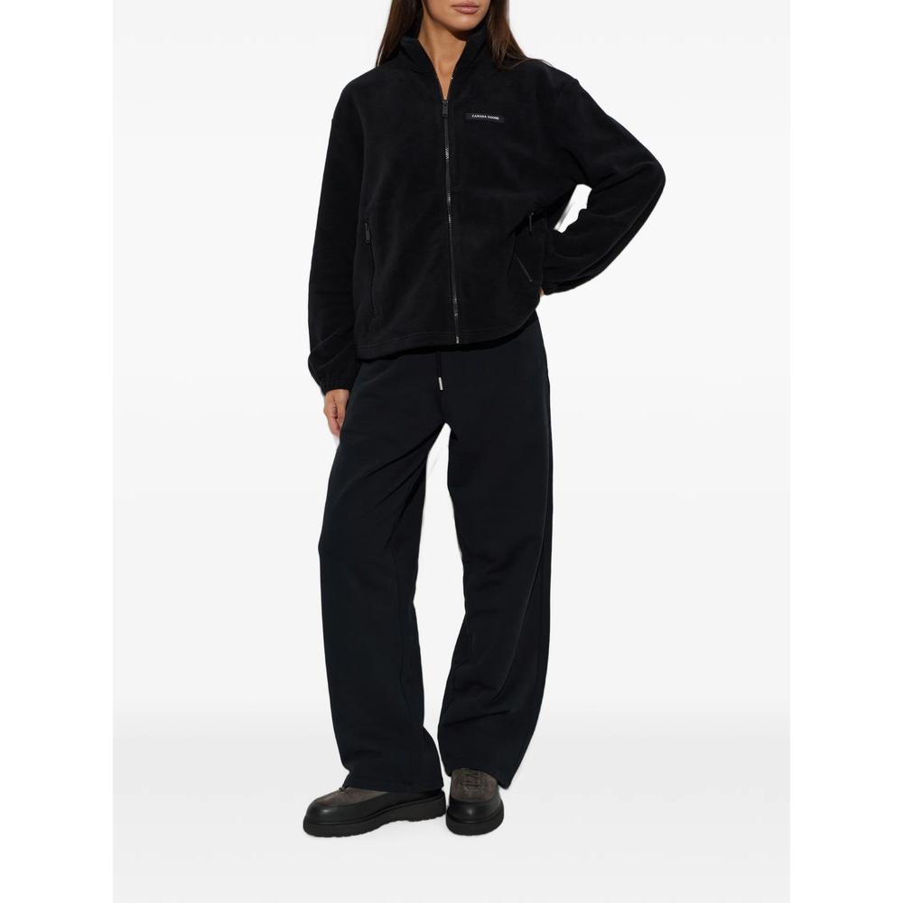 Tayen logo-patch oversized jacket 2