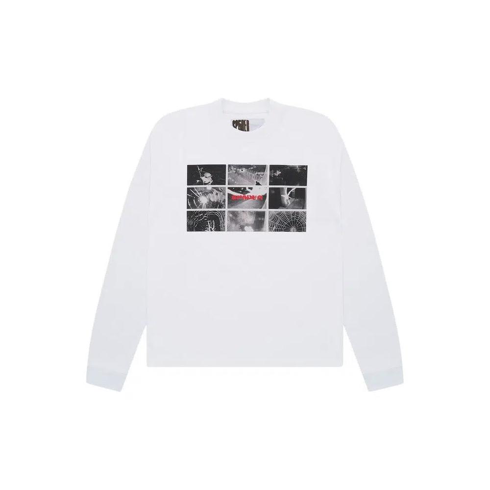 Топы Sp5der Web Monitor Long-Sleeve Hw Tee 'White' 1