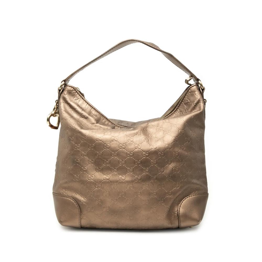 Сумка на плечо Metallic Guccissima Heart Bit (2000-2015 годы) 1