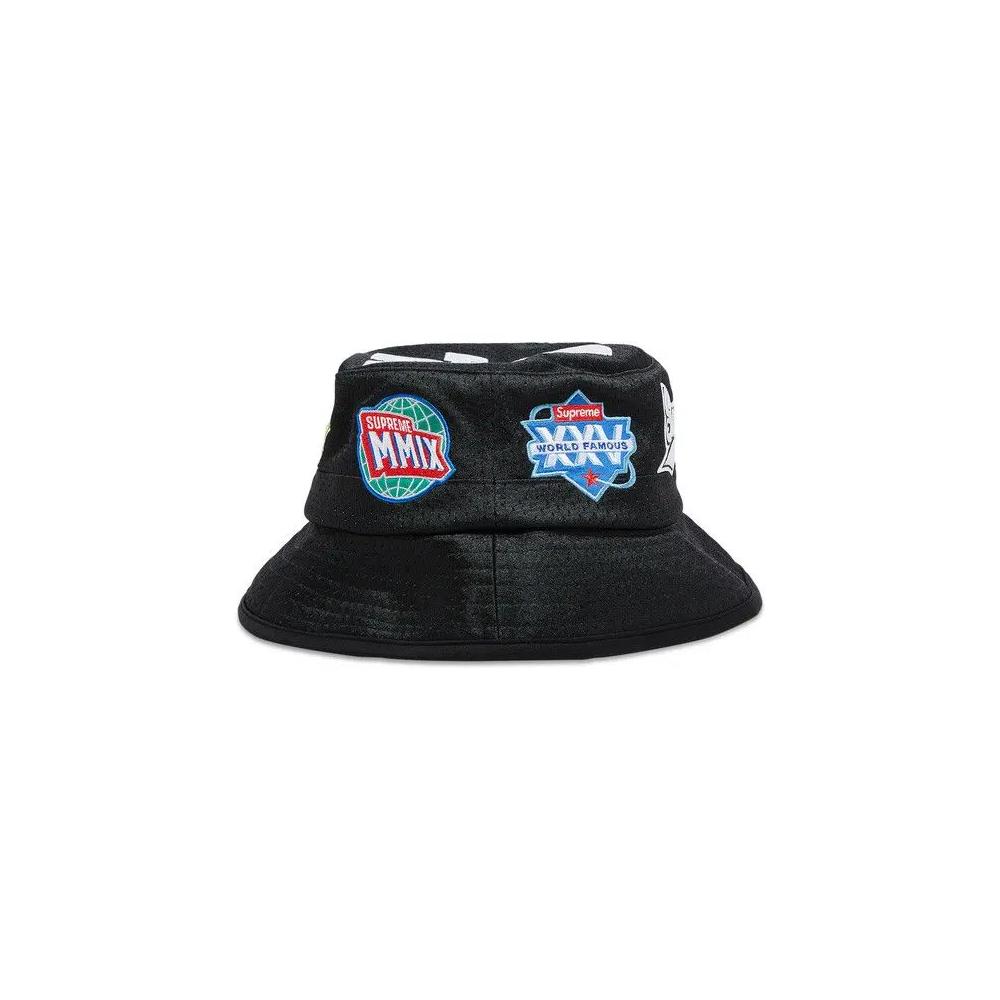 Кепки Supreme Playoffs Mesh Crusher 'Black' 2