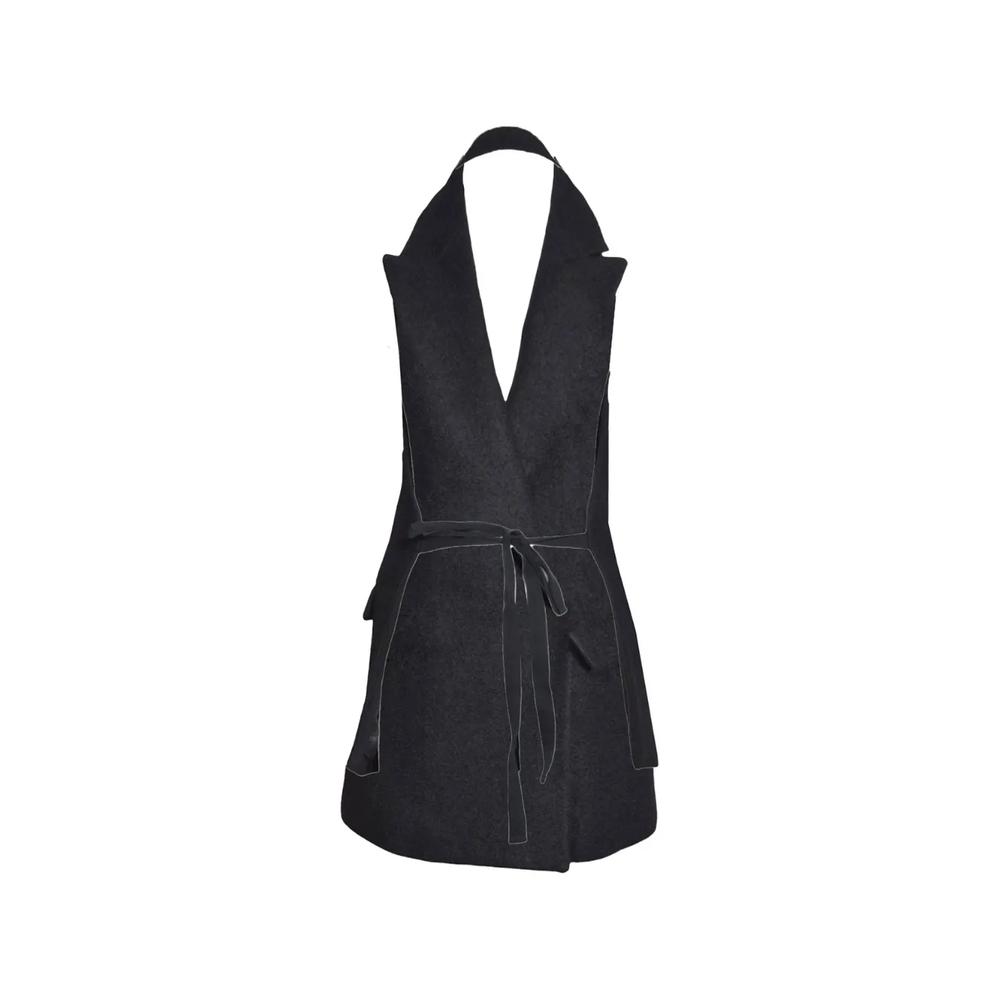 double-breasted halterneck waistcoat 2