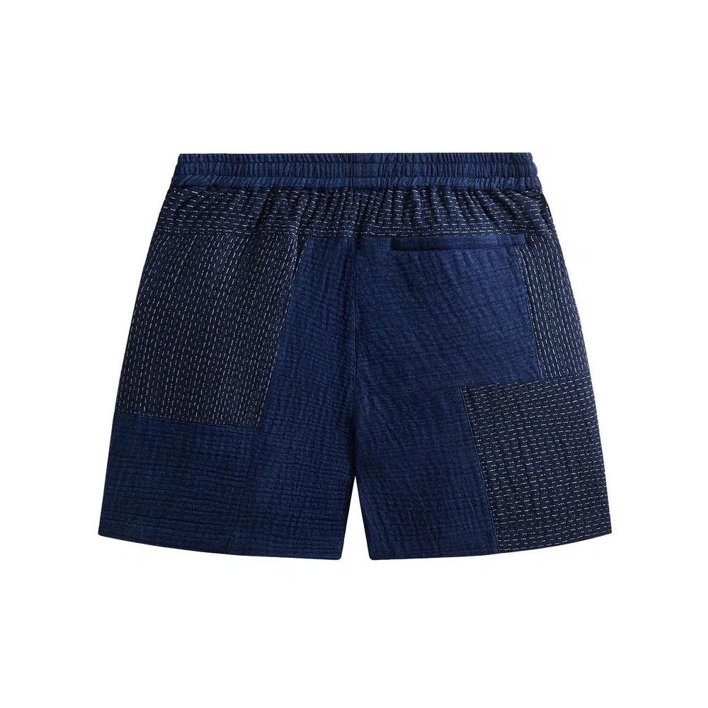 Шорты Kith Stitched Patchwork Curtis Short 'Mid Indigo' 2