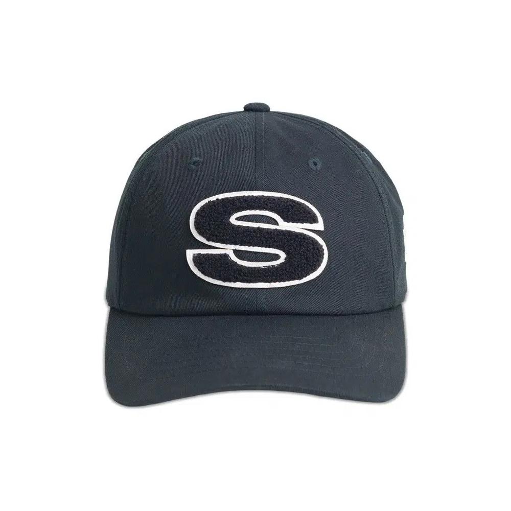 Бейсболка Stussy Chenille S Snapback Cap 'Onyx' 1