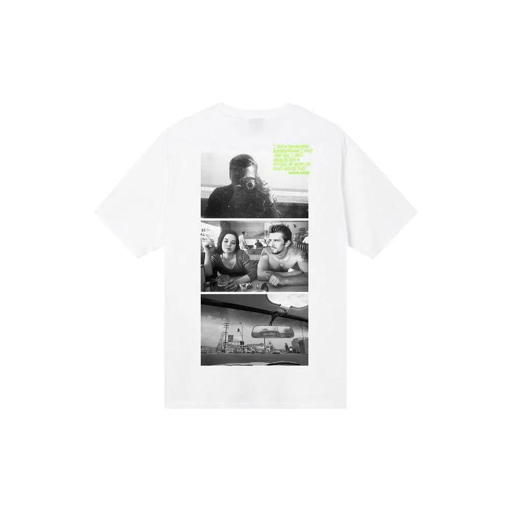 Футболка Stussy Hopper Tee 'Белый' 2