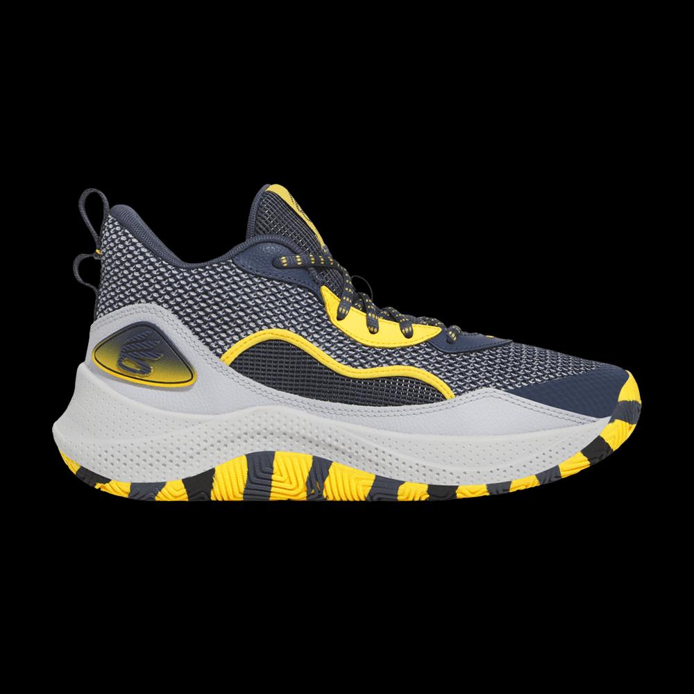 Кроссовки Under Armour Curry 3Zer0 24 'Navy Downpour Grey' 1