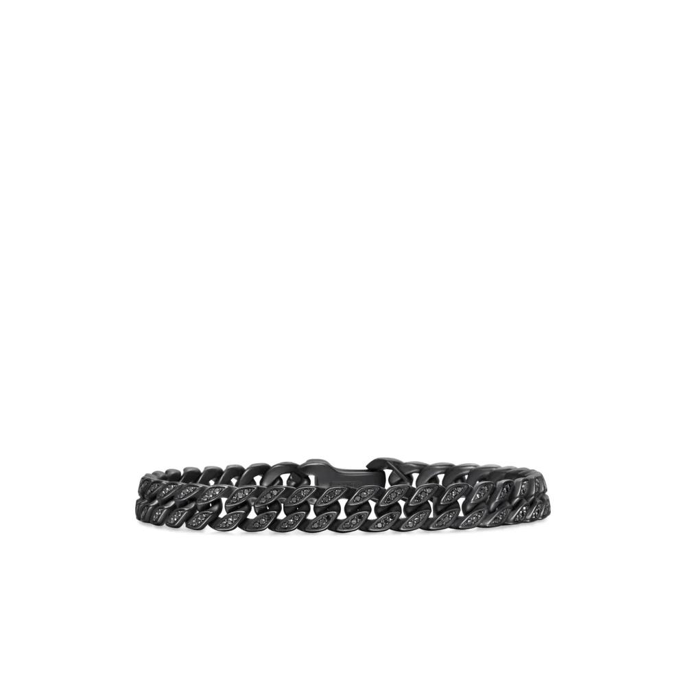Браслет Curb Chain с бриллиантами (8 мм) 1