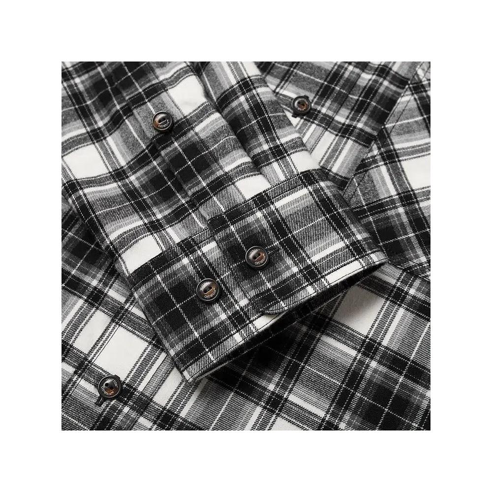 Фланелевые рубашки Off-White Check Arrow Flannel Shirt 'Черный/Белый' 2