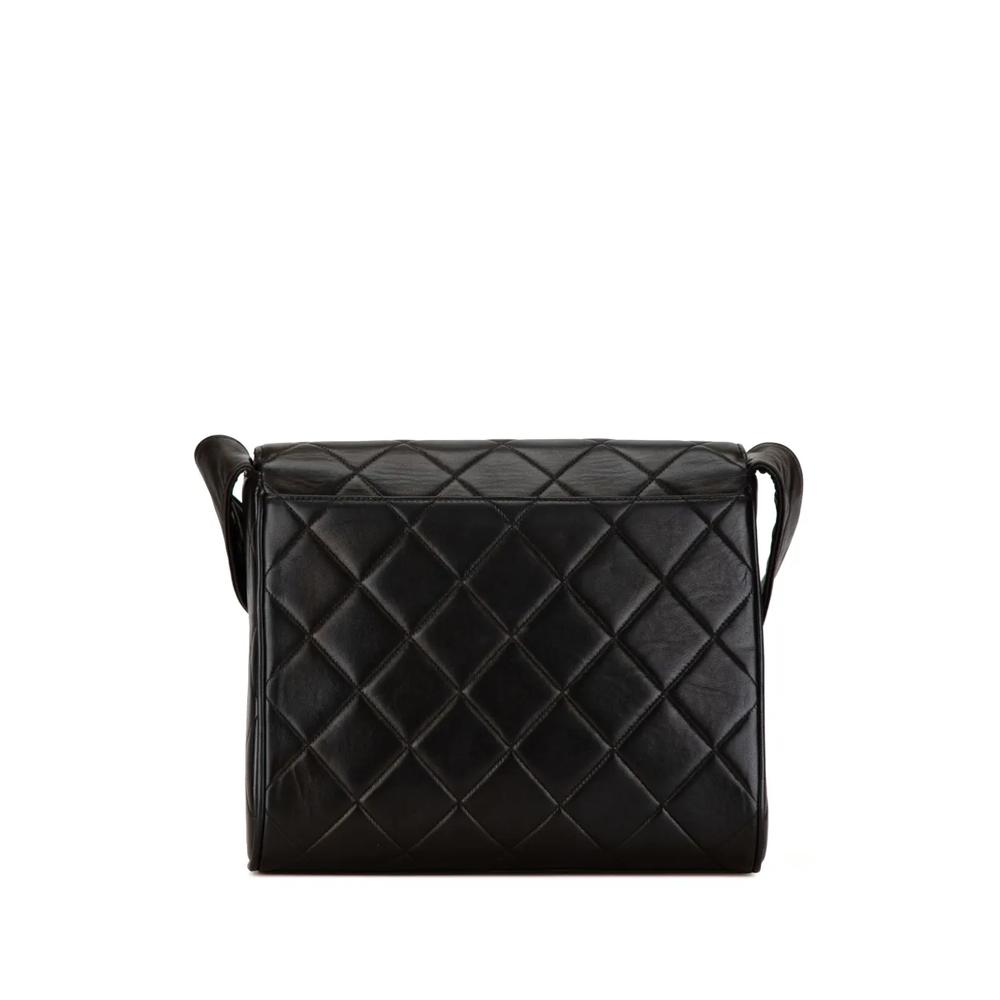 Стеганая сумка через плечо CC Quilted Lambskin Flap (1994-1996 годы) 2