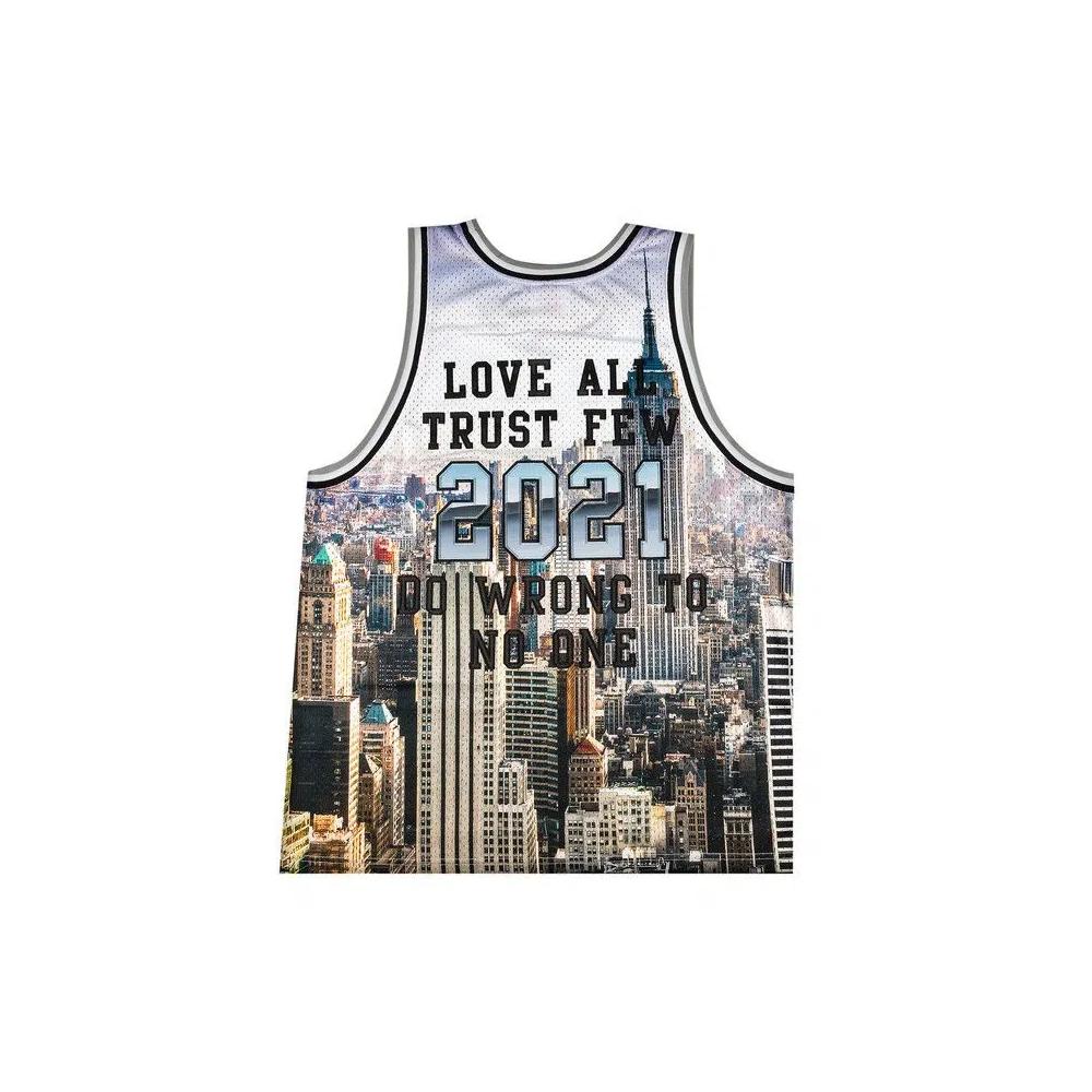 Джерси Supreme x Mitchell And Ness Basketball Jersey «Skyline» 2