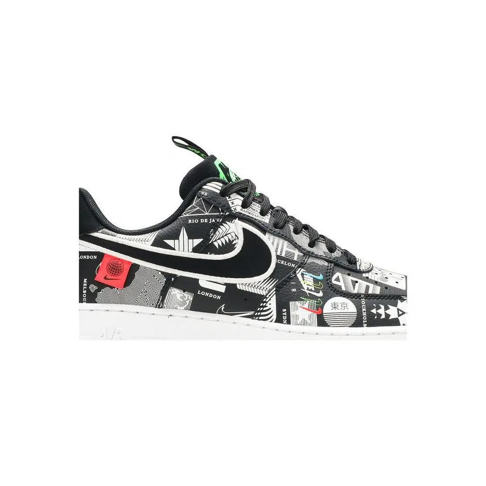 Кроссовки Nike Air Force 1 '07 LX 'Worldwide Pack - Black' 2