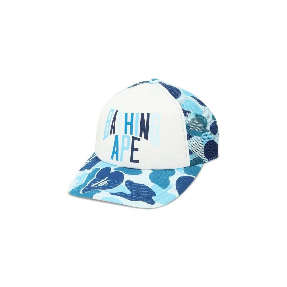 Кепки-тракер BAPE ABC Camo NYC Logo Mesh Cap 'Blue' 1