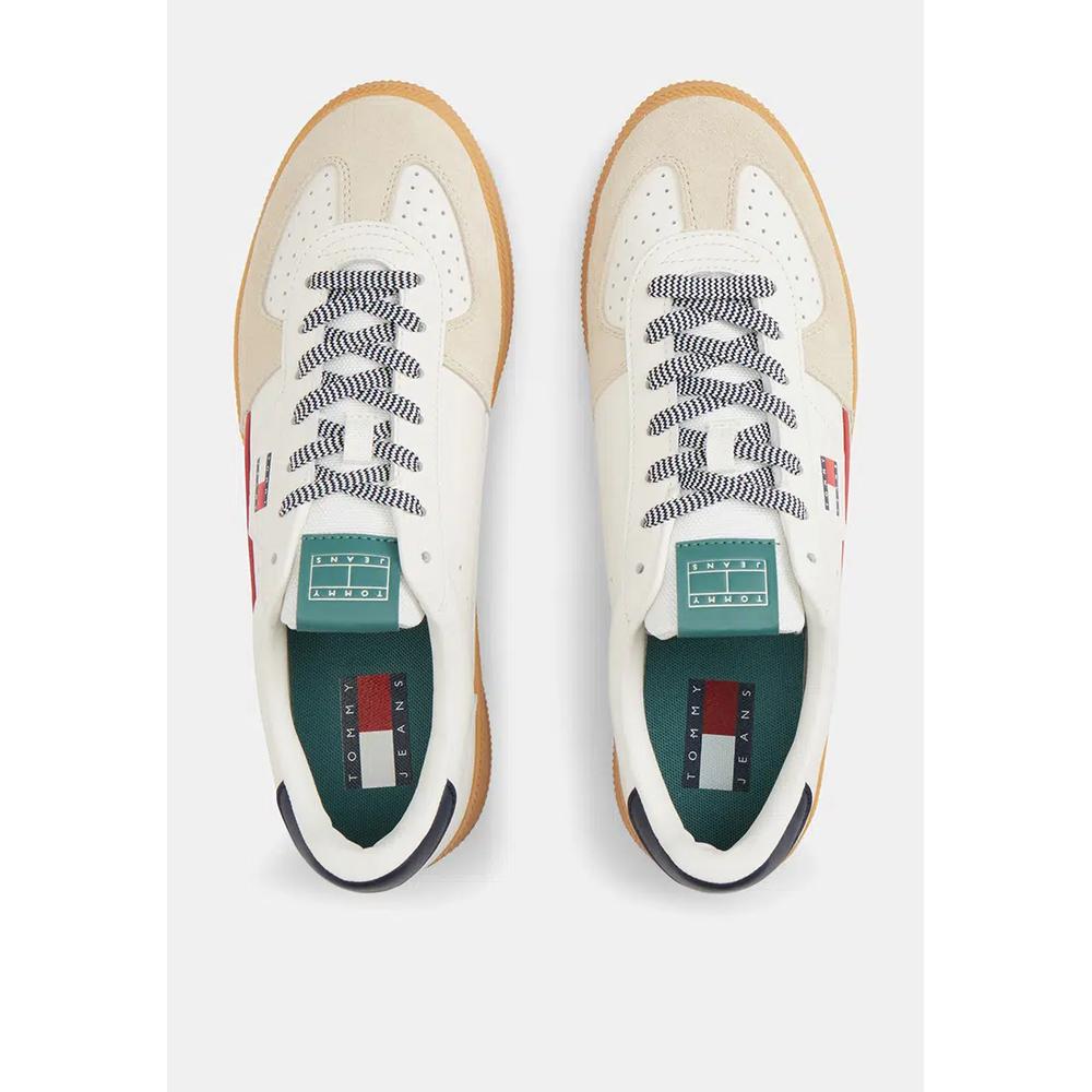 Кожаные кроссовки The Greenwich Logo - Tommy Jeans 6