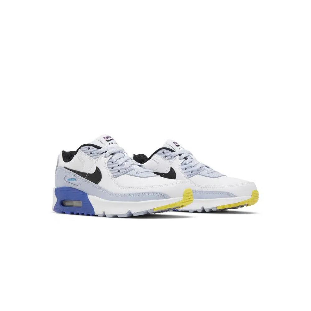 Кроссовки Nike Air Max 90 Leather GS 'White Blue Whisper' 8