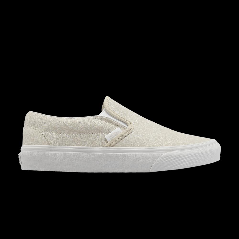 Слипоны Vans Classic Slip-On 'Princess Paisley - Bone White' 1