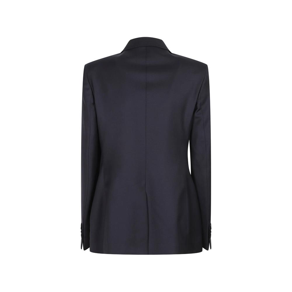 double-breasted peaked-lapel jacket 2