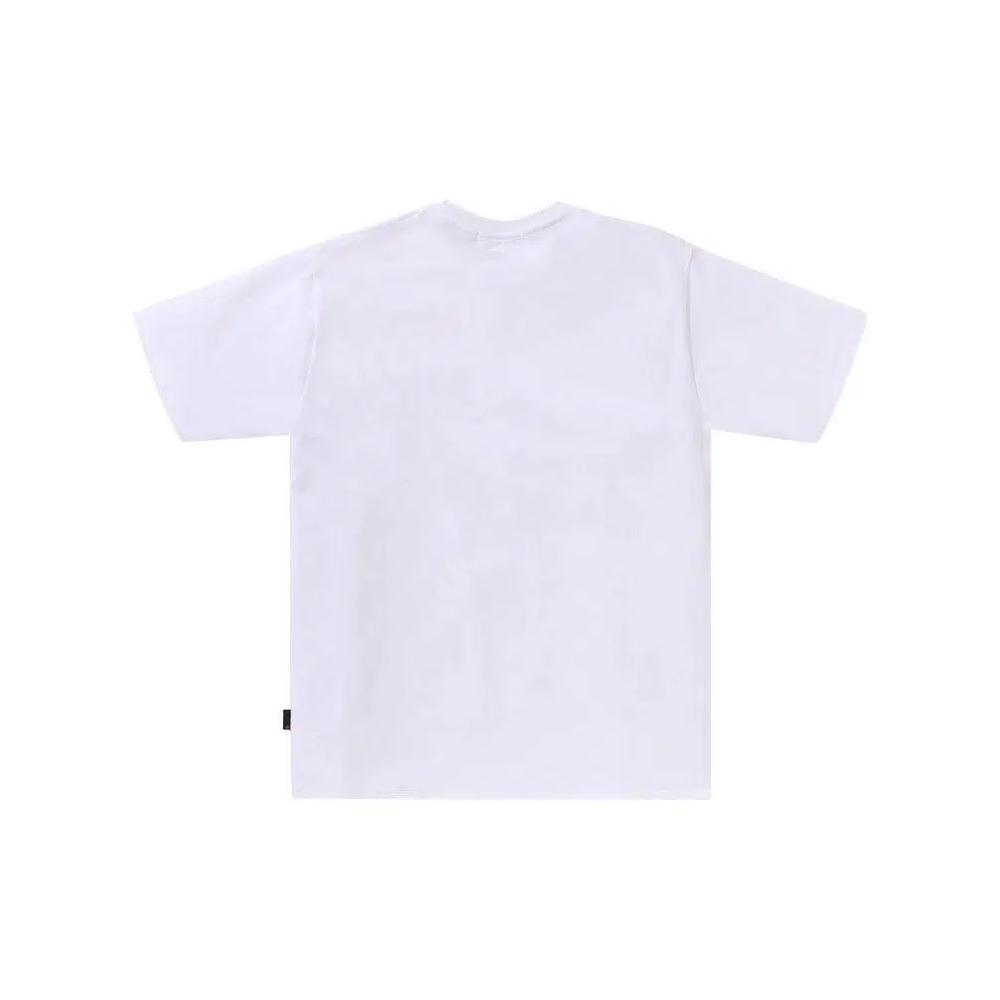 Футболка с коротким рукавом BAPE Polygon Ape Head Tee 'White' 2