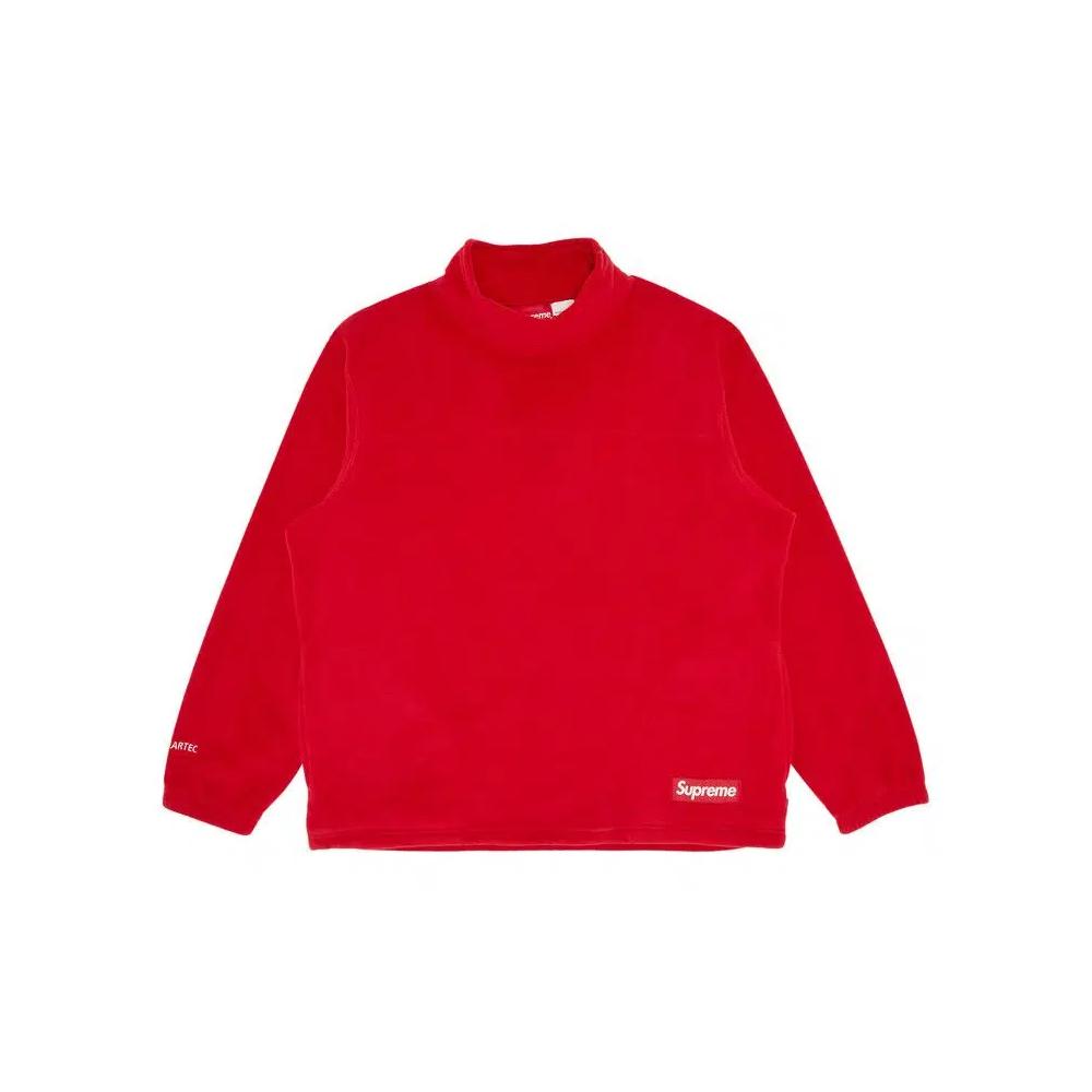 Свитеры Supreme x Polartec Mock Neck Pullover «Красный» 1