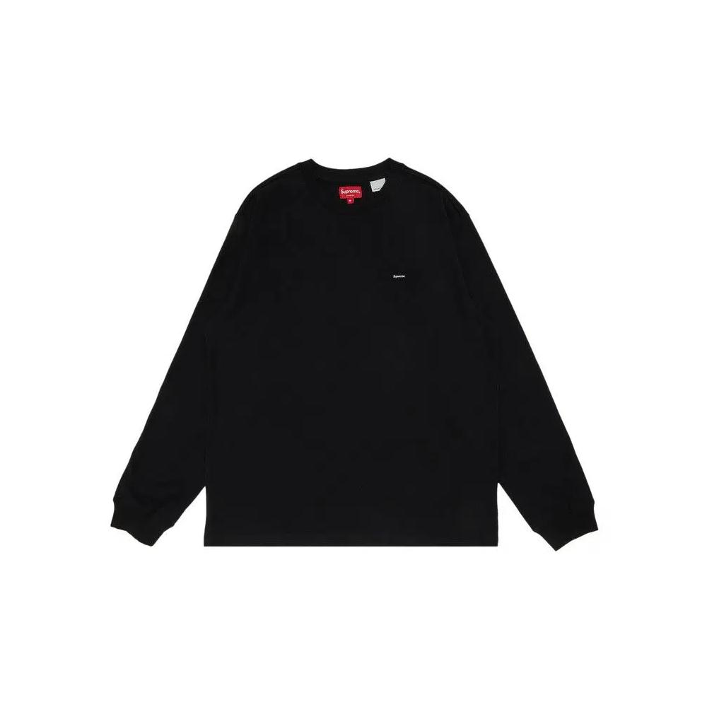Футболки Supreme Small Box Long-Sleeve Tee 'Black' 1