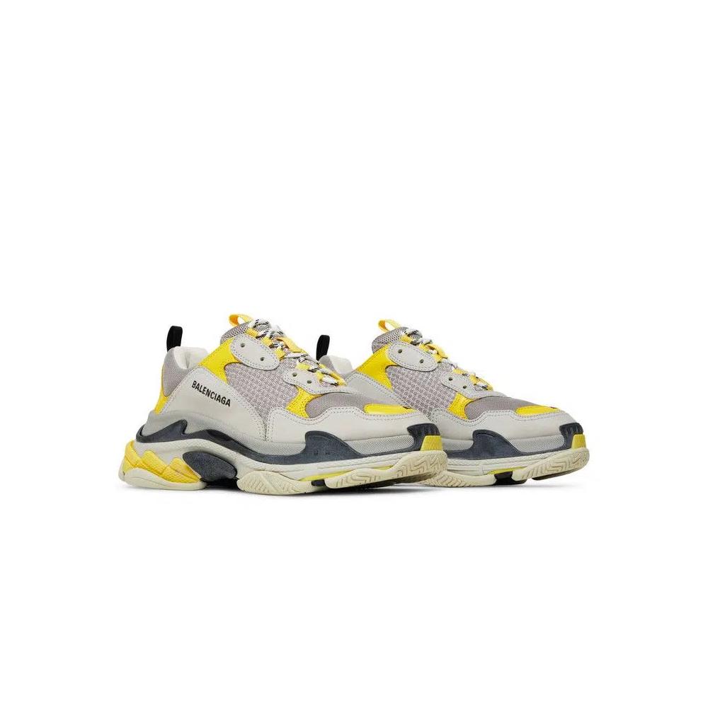 Кроссовки Balenciaga Triple S Sneaker 'Yellow Grey' 2019 8