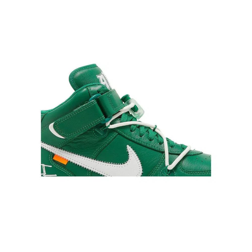 Кроссовки Off-White x Nike Air Force 1 Mid SP Leather 'Pine Green' 2