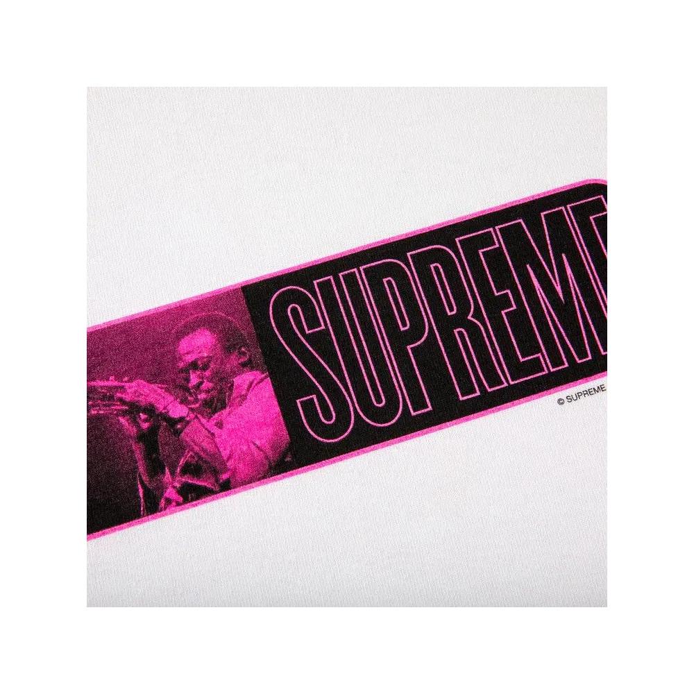 Футболки Supreme Miles Davis Tee 'White' 2
