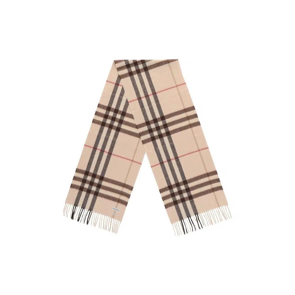 Шарфы Burberry Giant Check Cashmere Scarf 'Alabaster' 2