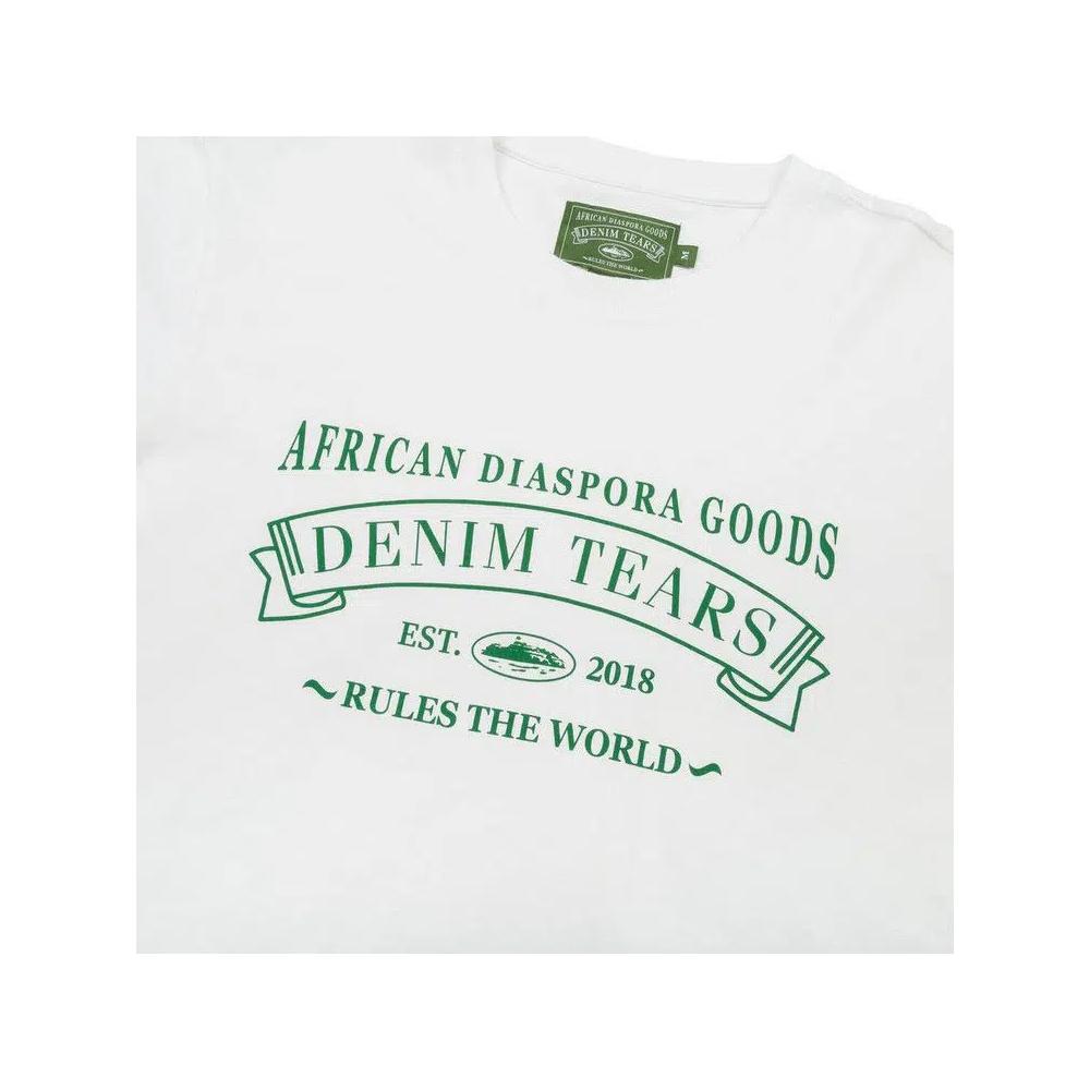 Топы Denim Tears x Corteiz ADG Tee «Белый» 3