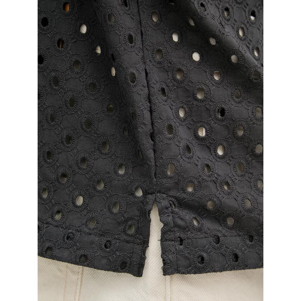 broderie-anglaise camp-collar shirt 5