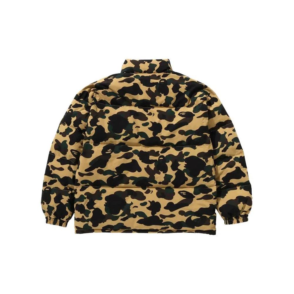 Пуховики BAPE 1st Camo Reversible Down Jacket 'Yellow' 2