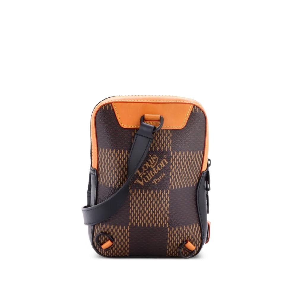 Сумка через плечо Nigo Amazone Sling Bag Limited Edition Giant Damier and Monogram Canvas 2