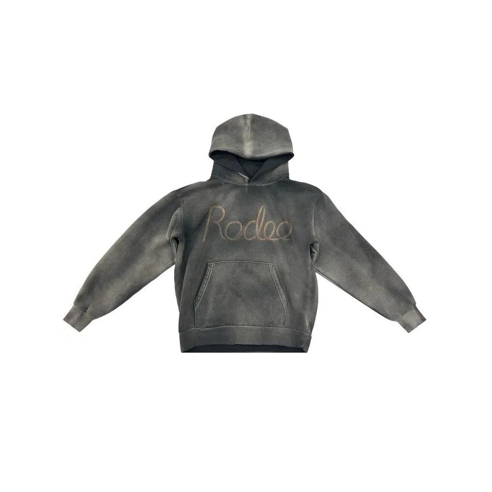 Топы Cactus Jack by Travis Scott Rodeo 10 Years Lasso Hoodie 'Washed Black' 1
