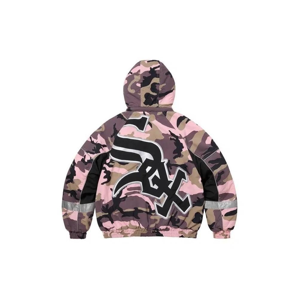 Куртки Supreme x Chicago White Sox Stadium Jacket 'Розовый камуфляж' 2