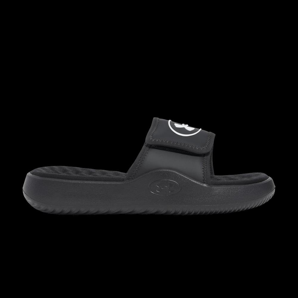 Слайды Under Armour Ignite Pro 8 Slide GS 'Black White' 1