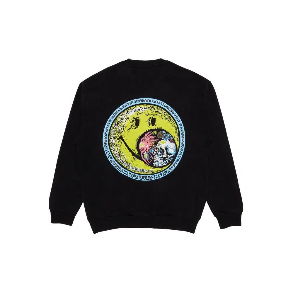 Топы GOAT Exclusive Market Smiley Market Sun And Moon Свитер с круглым вырезом 2