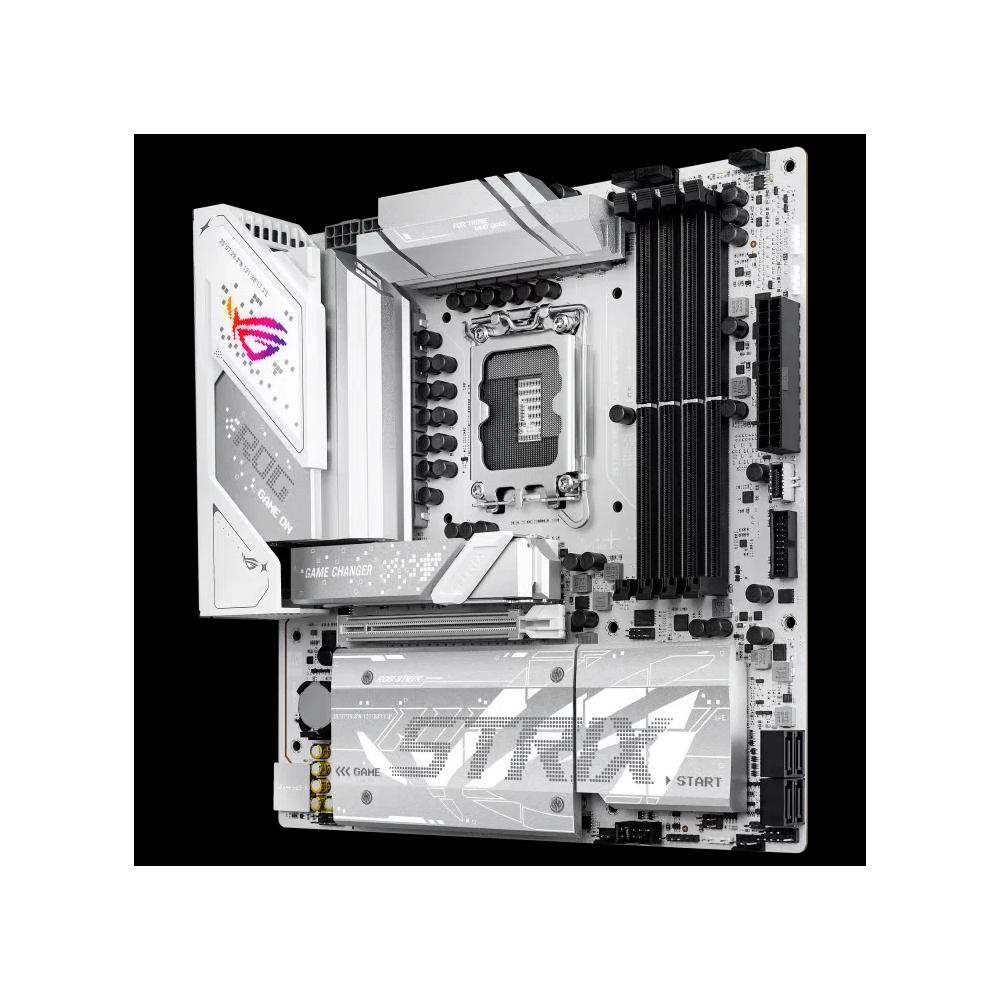 ASUS ROG STRIX B860-G GAMING WIFI Micro-ATX белая материнская плата (DDR5) 6