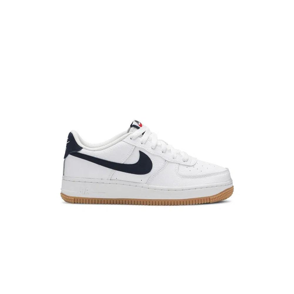 Кроссовки Nike Air Force 1 Low GS 'White Obsidian' 1
