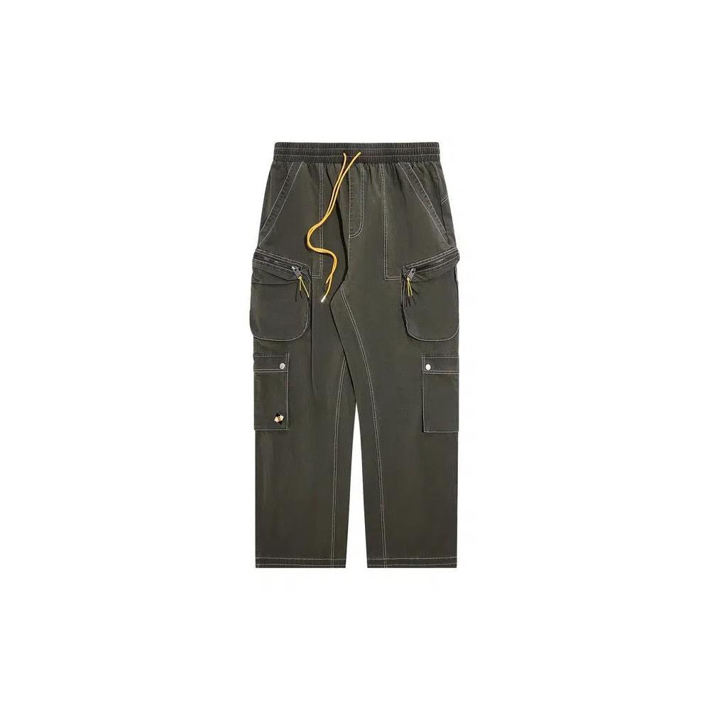 Штаны карго Diet Starts Monday Contrast Cargo Pants 'Olive' 1