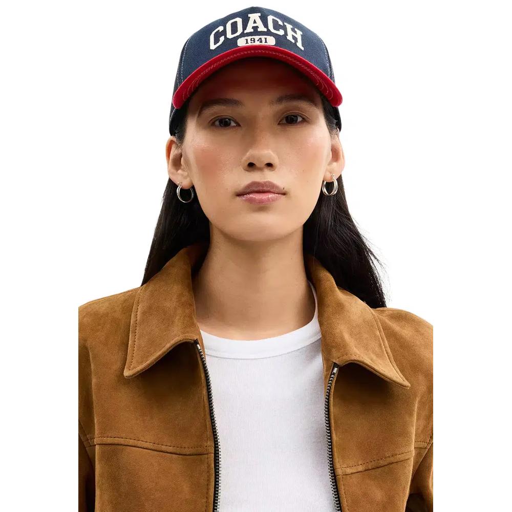 Бейсболка 1941 Varsity Trucker Hat - Темно-синий/Эмаль красный CCN87 2